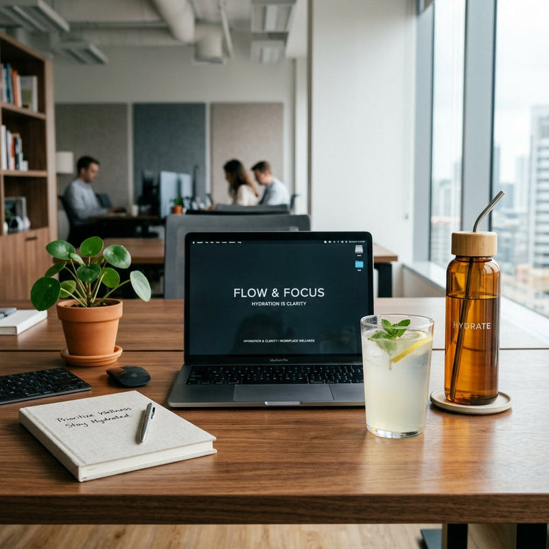 Why Your Brain Needs Athlete-Level Hydration at Work Drink Lithios
