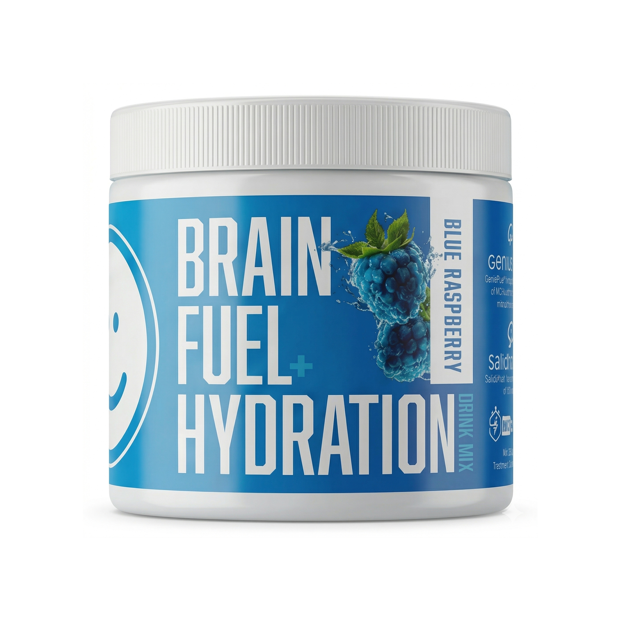 Brain Fuel + Hydration Drink Mix: Blue Raspberry