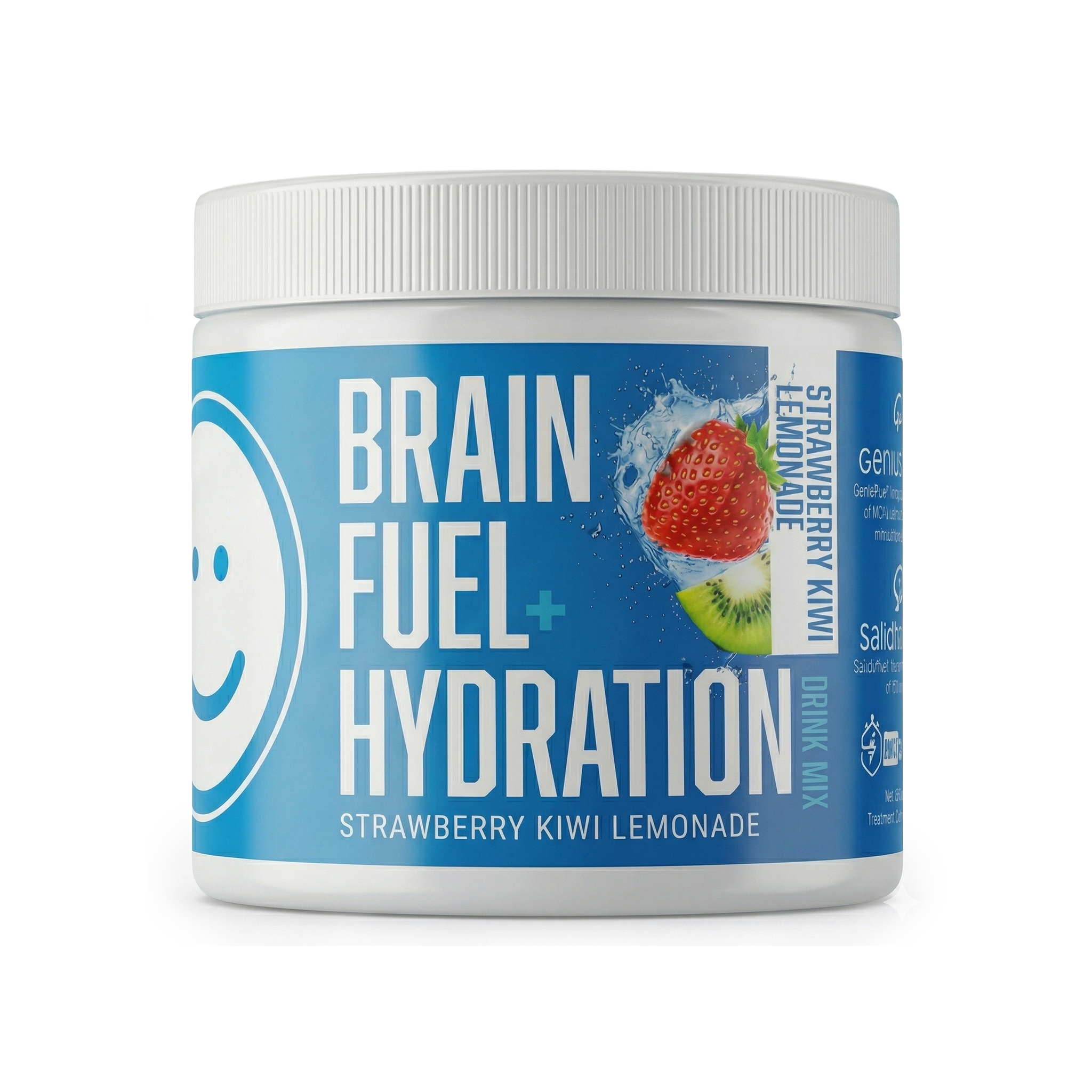 Brain Fuel + Hydration Drink Mix: Strawberry Kiwi Lemonade