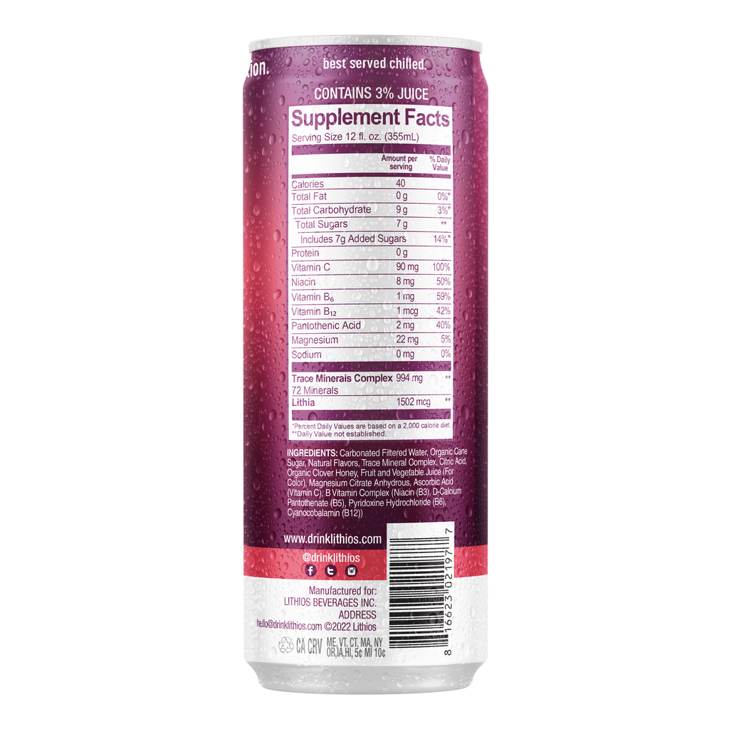 Variety Pack Mixed Berry Orange Mango Electric Lime
